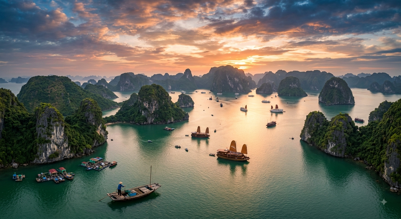 Ha Long Bay Vietnam travel destination