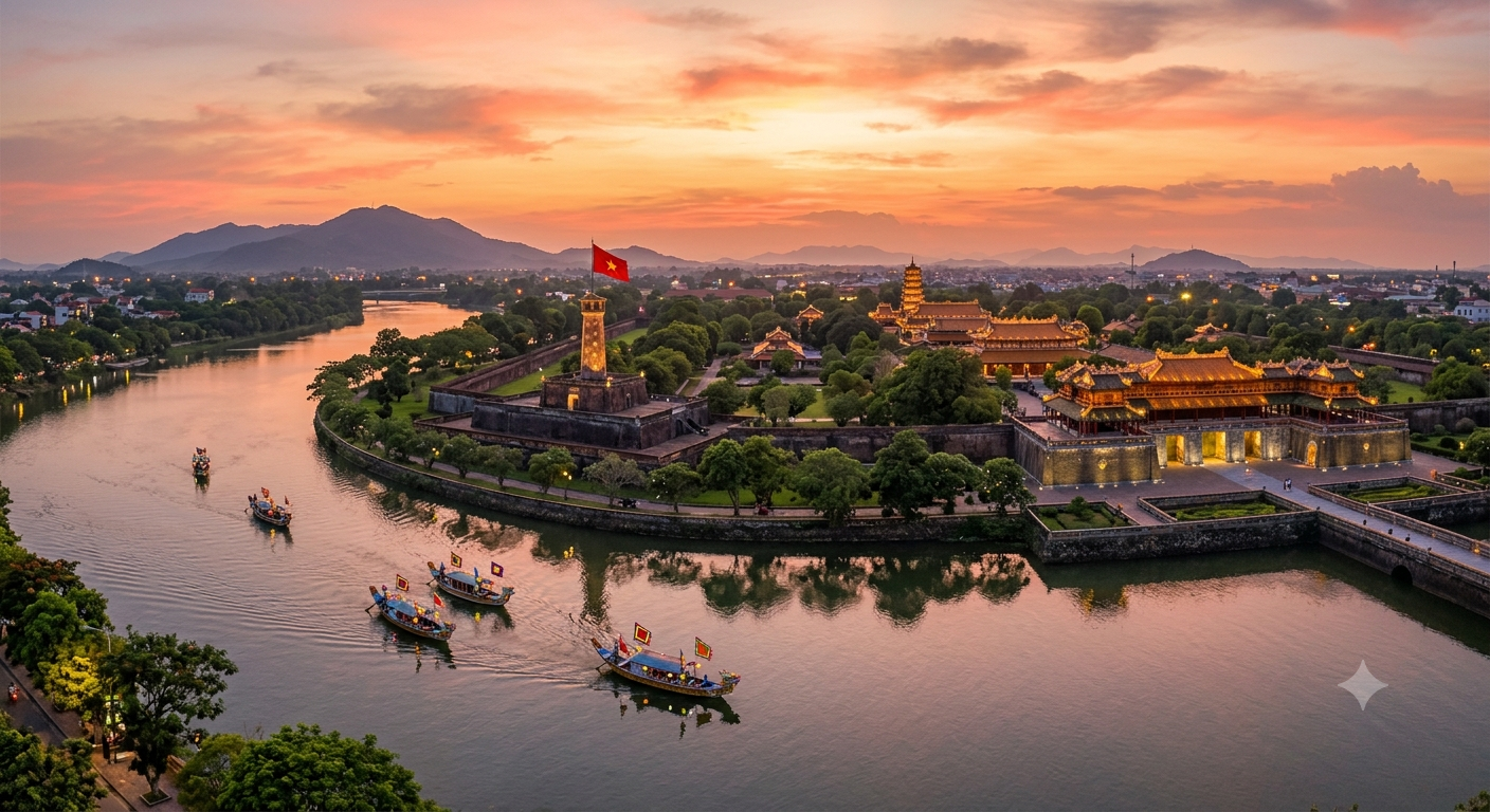 Hue Vietnam tourist destination